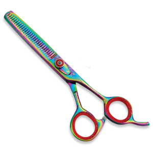 Rainbow Thinning Scissors