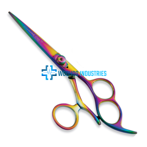 SWIRL THUMB BARBER SCISSORS