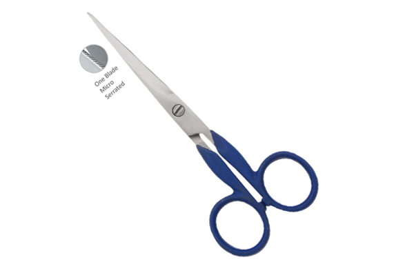 Scissors With Blue Handle