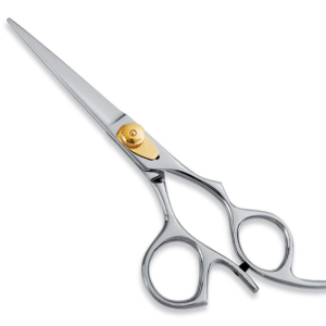 Silver and Gold Barber Scissors