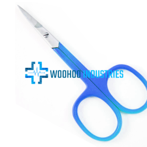 Blue Handle Cuticle Scissors
