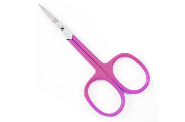 Pink Handle Cuticle Scissors