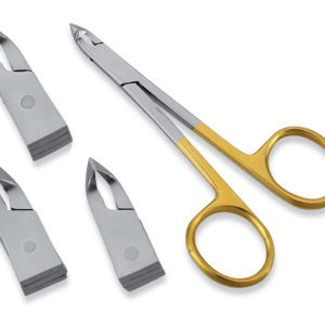 Gold Handle Cuticle Scissors