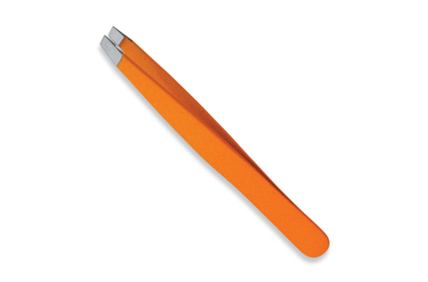 Orange Eyebrow Tweezers