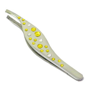 Yellow and White Tweezers