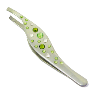 Emerald Spark Eyebrow Tweezers