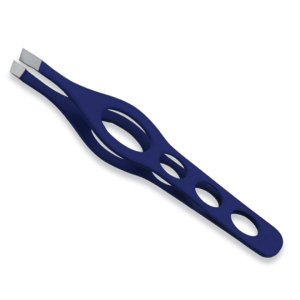 Hollow Grip Blue Tweezers