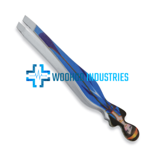 Blue Diva Eyebrow Tweezers