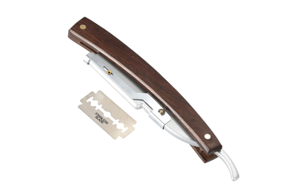 Walnut Precision Folding Shavette