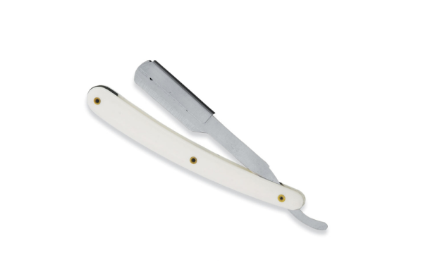 White Handle Precision Razor