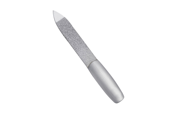 Non-slip grip nail file